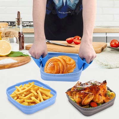 Dobra cena. Silikonowa taca do pieczenia w kuchence mikrofalowej Bezzapachowa Praktyczna w Internecie