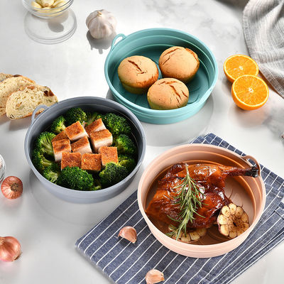 Dobra cena. Silikonowe podkładki do frytek powietrznych wielokrotnie używalne do frytek powietrznych Koszyk wytrzymały mocny gadżety kuchenne w Internecie