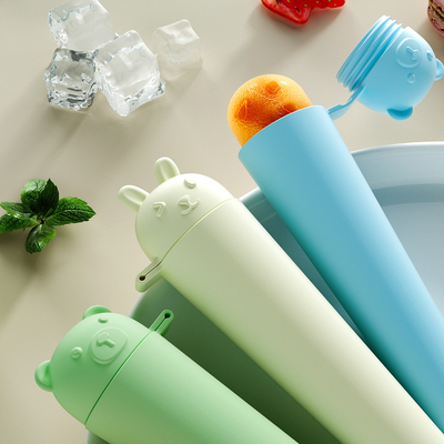 Dobra cena. Premium Food-Grade Silicone Popsicle Molds – Crack-Resistant, Odorless & Perfect For Smoothie Pops! Cartoon Ice Pop Molds BPA-free Silicone Leak-proof & Flexible w Internecie