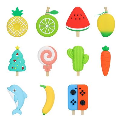 Dobra cena. DIY Cartoon Silicone Mould ️ Wielokrotnie używalny BPA-Free Food Grade Ice Cube Tray z uroczymi owocami i zwierzęcymi kształtami dla czekolady, słodyczy, galarety, żywicy, mydła i więcej w Internecie