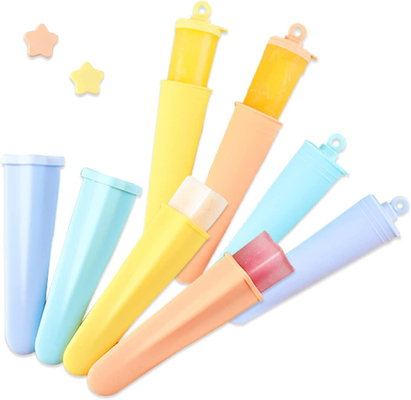 Dobra cena. Praktyczne nieszkodliwe silikonowe formy lodowe, silikonowe formy FDA Push Up Ice Lolly w Internecie