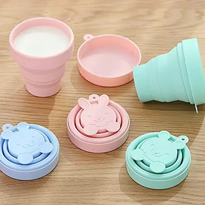 Dobra cena. Multiscene Silikonowy produkt kuchenny Składany kubek podróżny 170 ml w Internecie