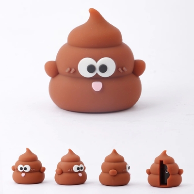 Dobra cena. Poop Manual Ostrzykiwacz ołówków dla dzieci Kawaii Szkoła Materiały biurowe Prezent Mini silikonowe papierosy w Internecie