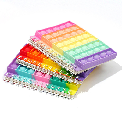 Fingertip Sensory Toys Push Pop Bubble Fidget Notebook z wagą 140g