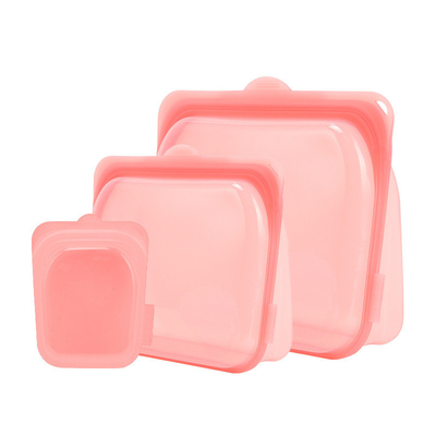 Dobra cena. Stand Up Platinum Food Grade Silicone Wielokrotnie używalny worek do przechowywania Przeciwciśnieniowy zmywarka zmywarka bezpieczna silikonowa skrzynka do śniadania w Internecie