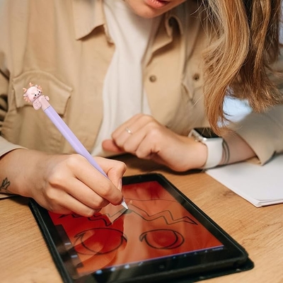 Dobra cena. Apple Pencil Silicone Case Przeciwpoślizgowa Okładka Ochronna Rękaw Skóra Akcesoria IpadCase w Internecie