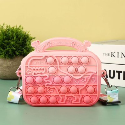 Dobra cena. Lekki Cute Silikonowy Tote Bag Make-up Bag Ołówek Case dla dzieci Szkoła Sprzęt biurowy w Internecie