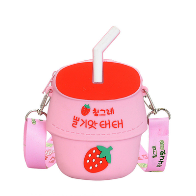 Dobra cena. Kwaii Silikonowy Pudełko Ołówek BPA Darmowy Urządzenie Książki, Worek Makijażowy, Crossbody, Ramię, Torba dla Dzieci, Boże Narodzenie w Internecie