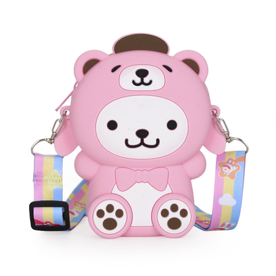 Dobra cena. Kawaii Crossbody Bag Cute Shoulder Bag Cartoon Animal Silicone Bag Anime Wallet Dziewczynki Dzieci Urodziny Boże Narodzenie w Internecie