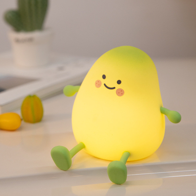 Dobra cena. Cute Night Light For Kids Mango Sleep Lamp Ciepłe światło Dekoracja sypialni dla dzieci Światło nocne dla dzieci w Internecie