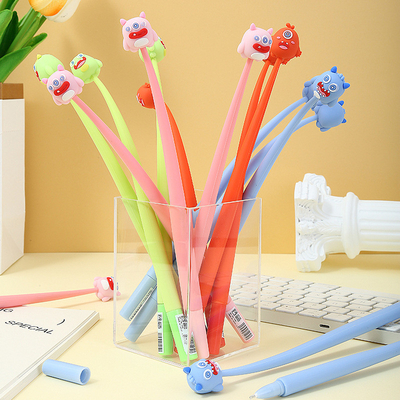 Dobra cena. 5 sztuk Cute Cartoon Gel Ink Pens, Shake Gel Pens For Kids And Girl,Kawaii Writing Pens Set For School Party Office Home,Student Gifts ((0.5mm,Star Style,Blacak) w Internecie