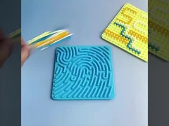 tabliczka aktywności sensorycznej z silikonu